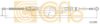 ISUZU 8944238521 Cable, parking brake